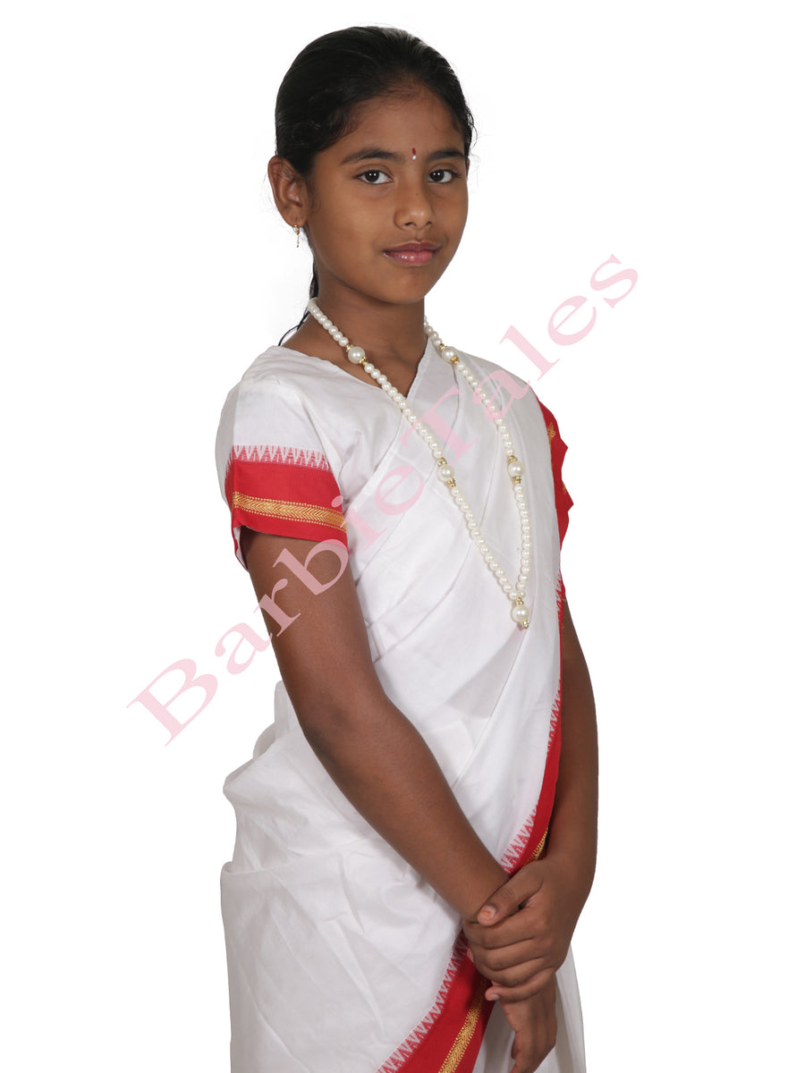 Bengali Girl State Kids Fancy Dress Costume