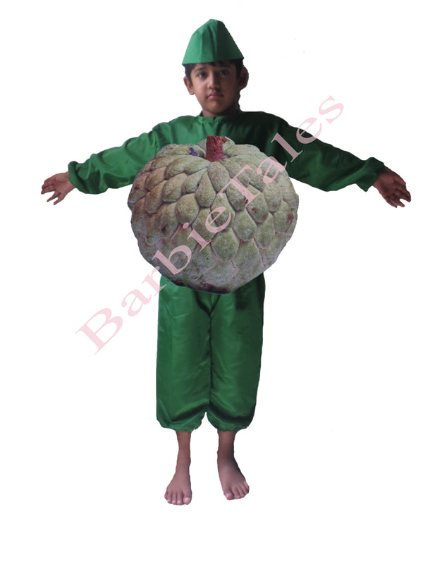 Custard Apple Fruit Kids Fancy Dress Costume - BarbieTales.com