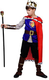 Royal Medieval King Kids Fancy Dress Costume