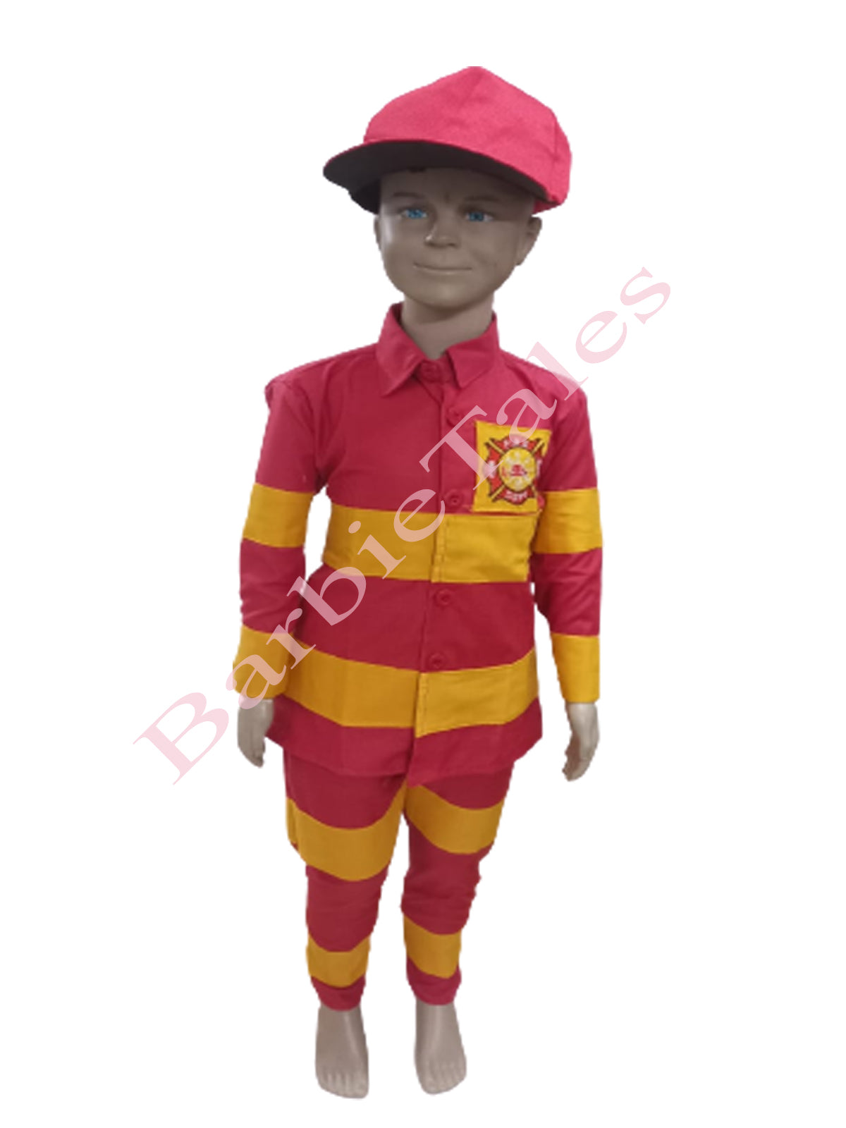 Fireman - Red YellowFancy Dress