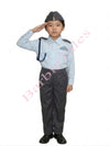 Air Force Pilot Blue  Defense Fancy Dress For Kids