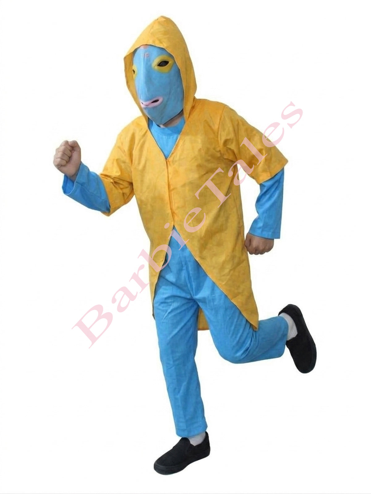 Alien Superhero Kids Fancy Dress Costume