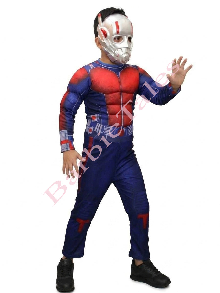 Antman Superhero Kids Fancy Dress Costume | Imported |Muscular