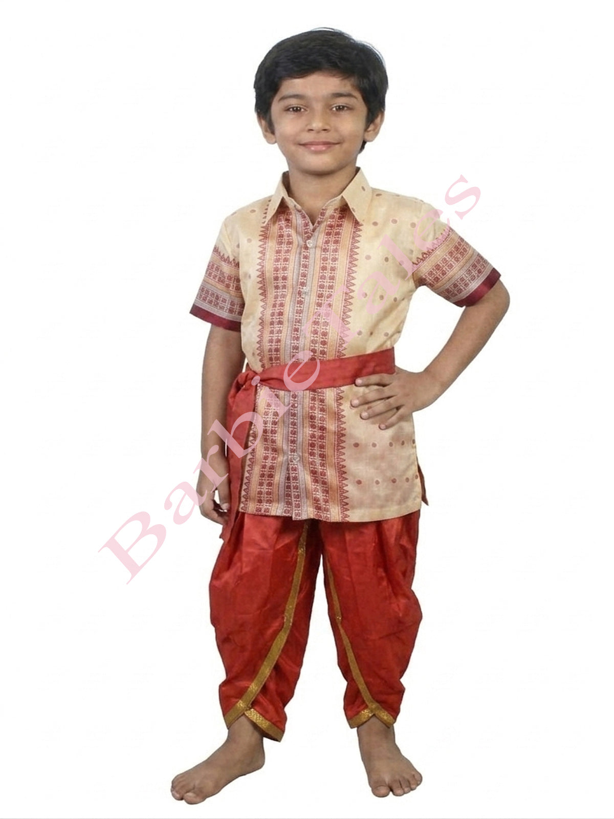 Assami Bihu Boy Fancy Dress for Boys