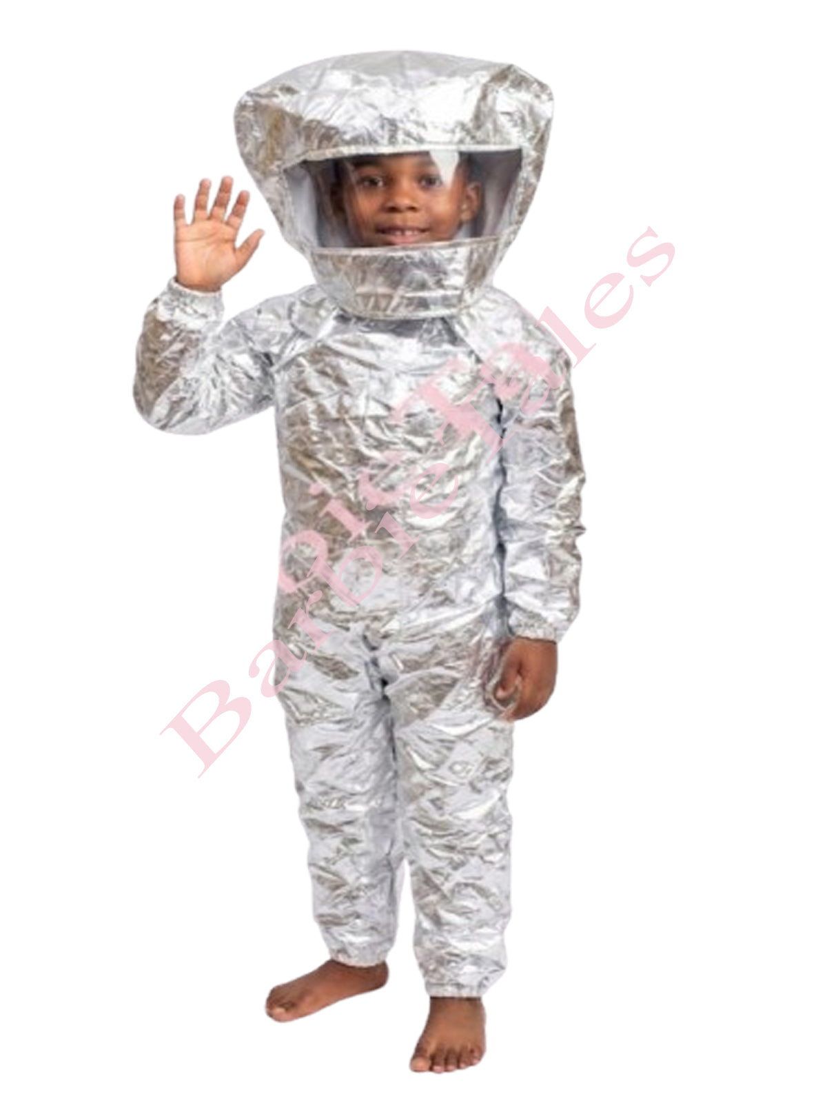 Astronaut Silver  White Fancy Dress