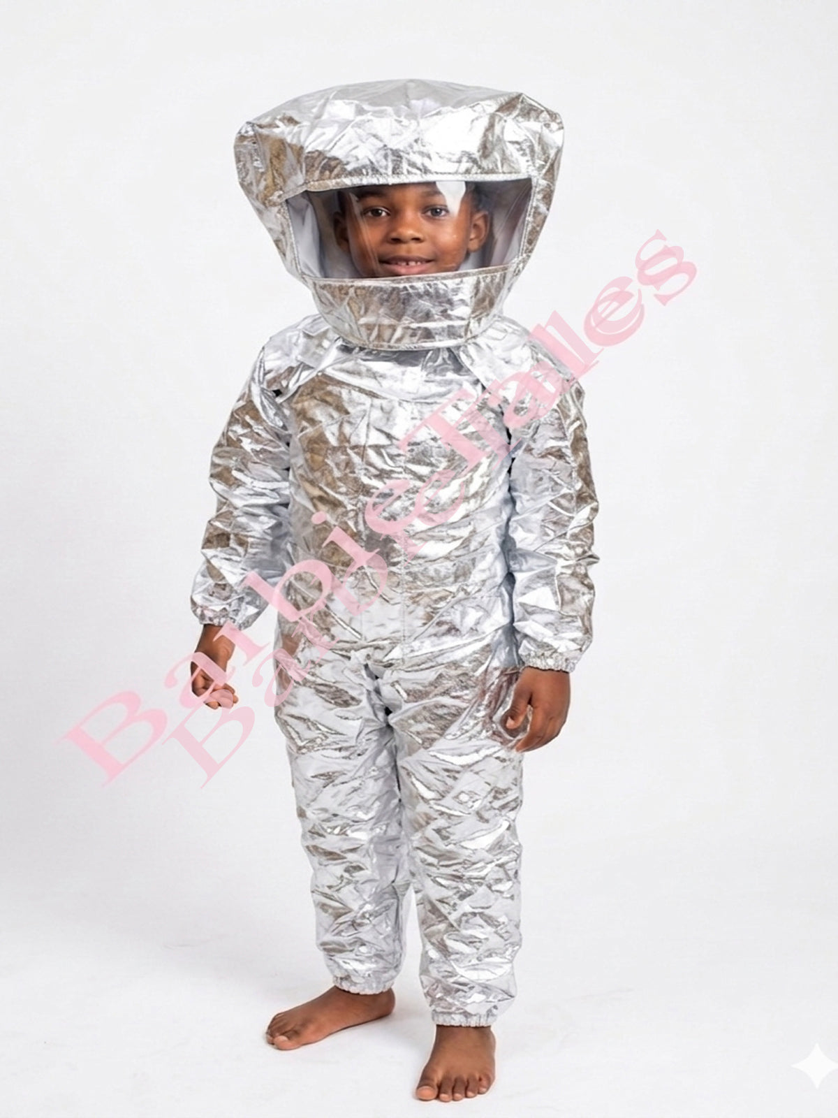 Astronaut Silver  White Fancy Dress