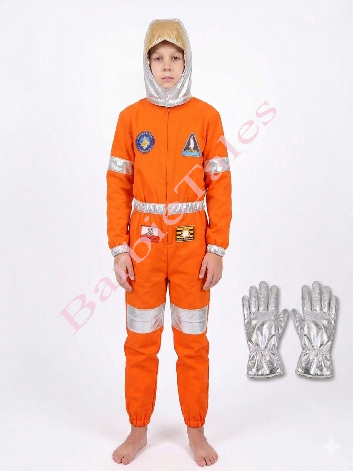 Astronaut Orange Fancy Dress
