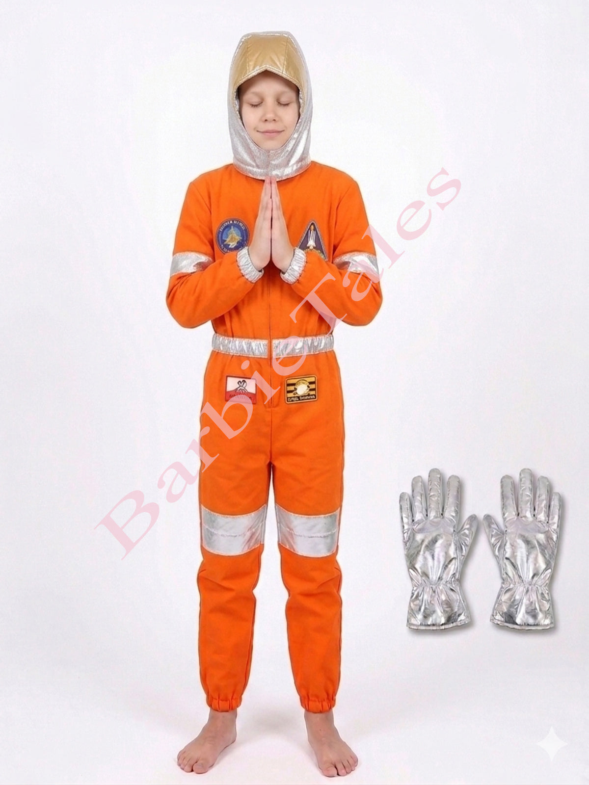 Astronaut Orange Fancy Dress