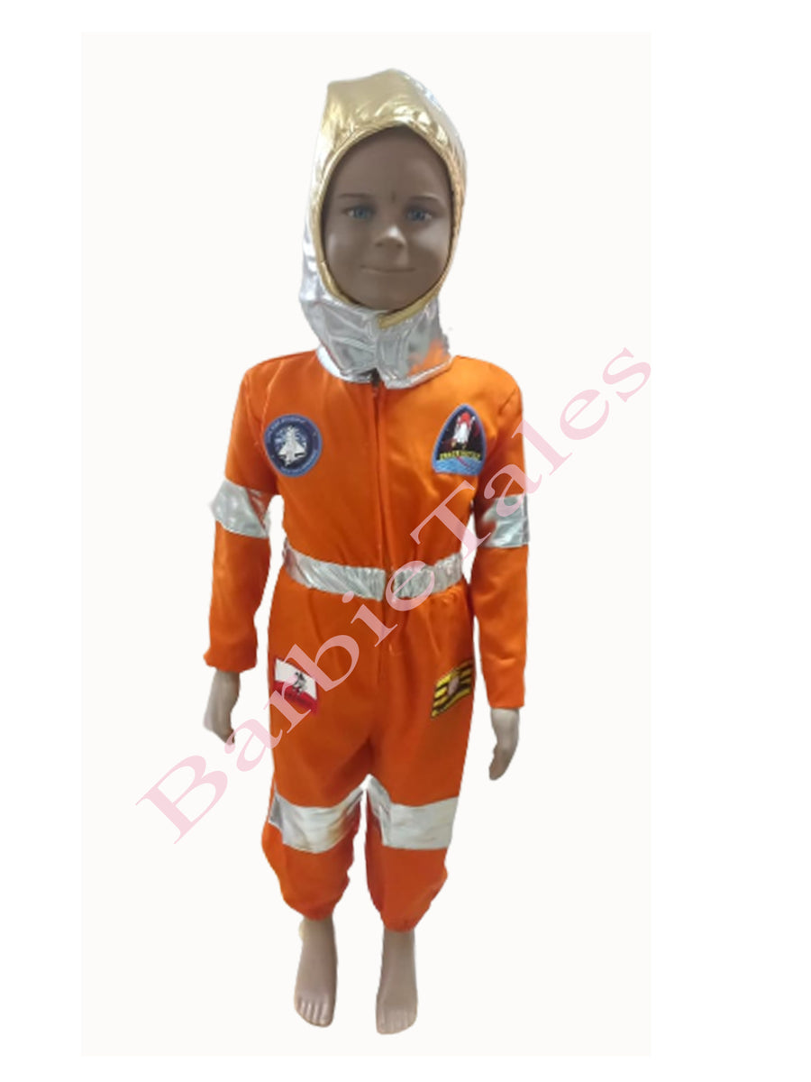 Astronaut Orange Fancy Dress