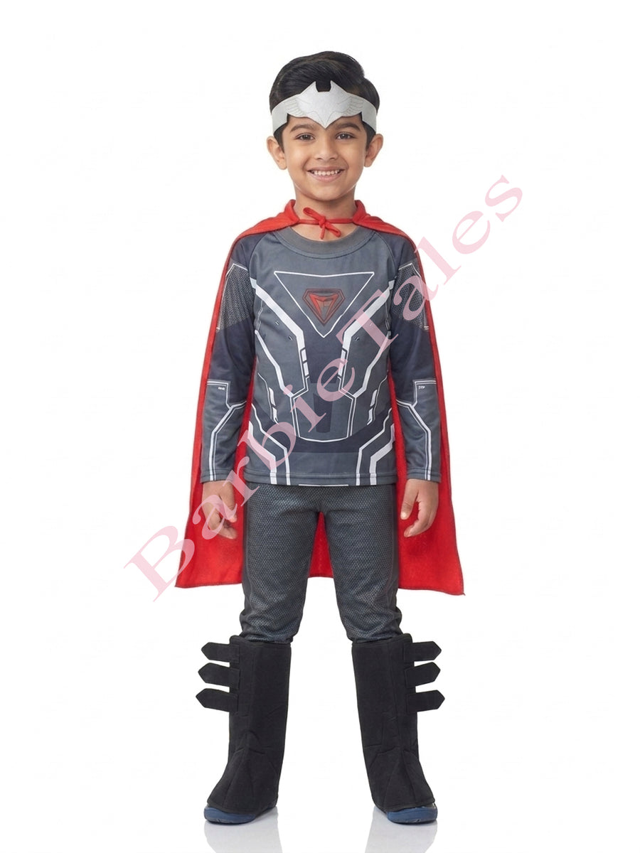 BV Returns Superhero Kids Fancy Dress Costume | Imported |Muscular