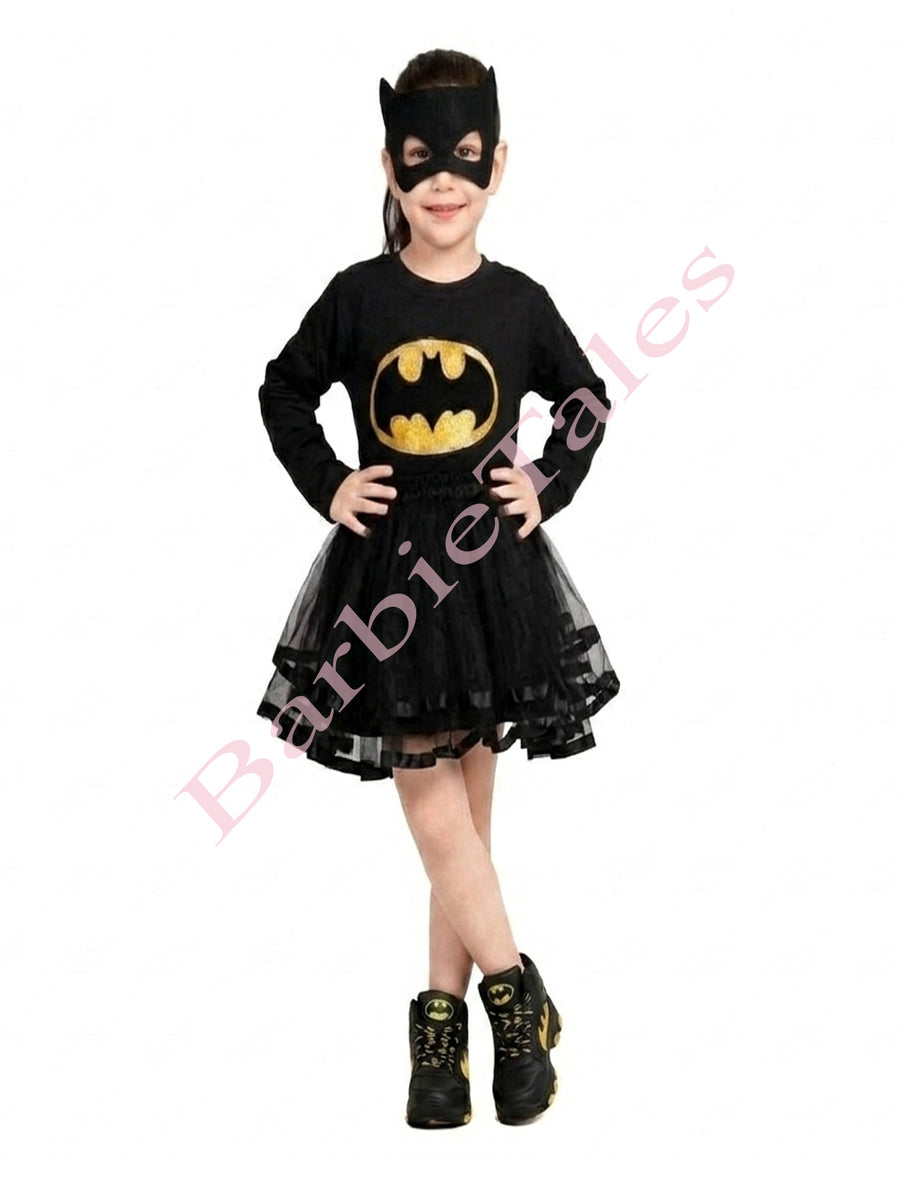 Bat Girl Kids Fancy Dress