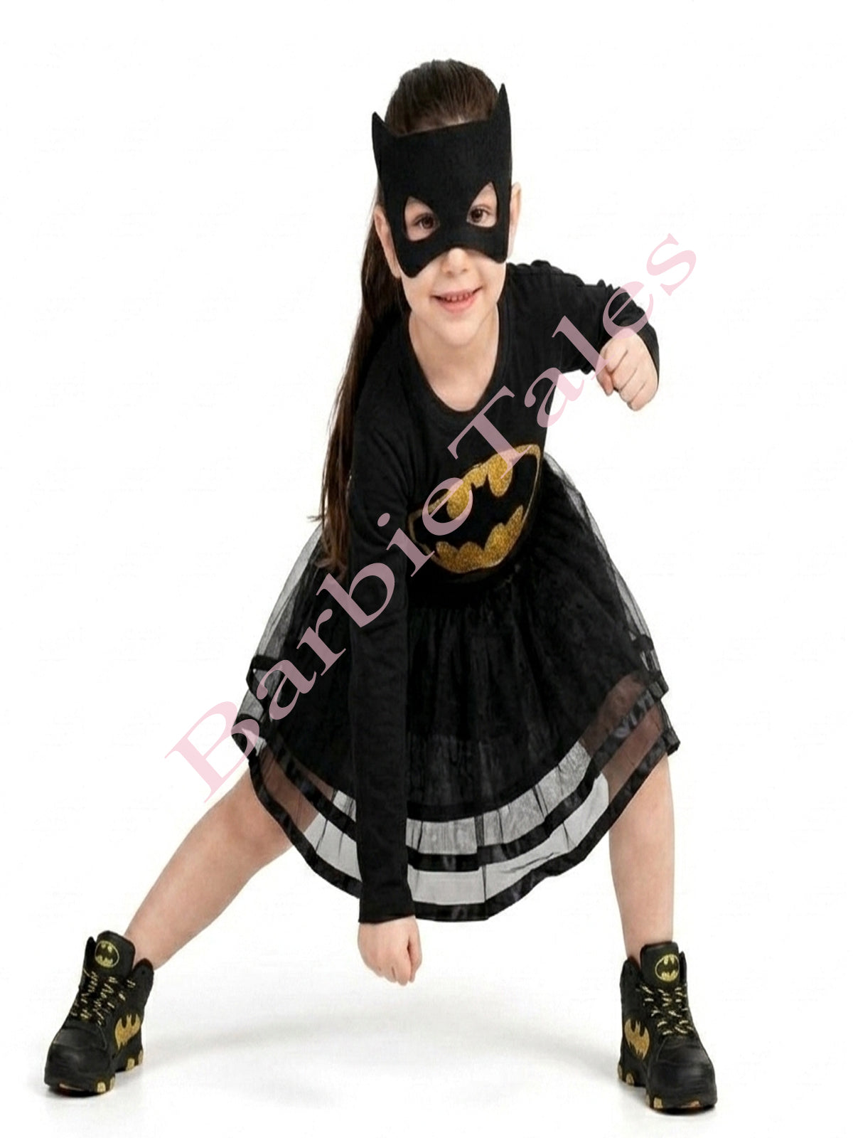 Bat Girl Kids Fancy Dress