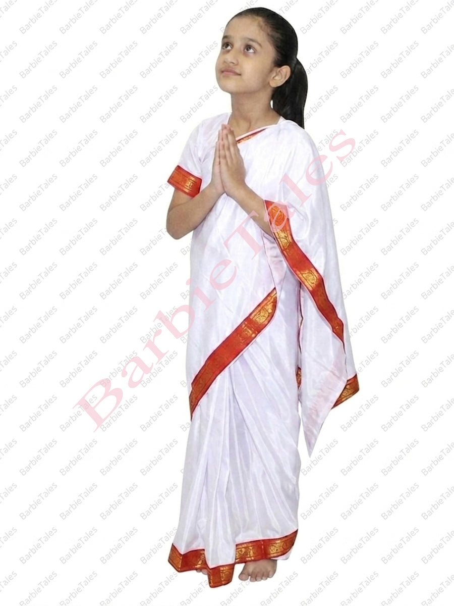 Bengali Girl State Kids Fancy Dress Costume
