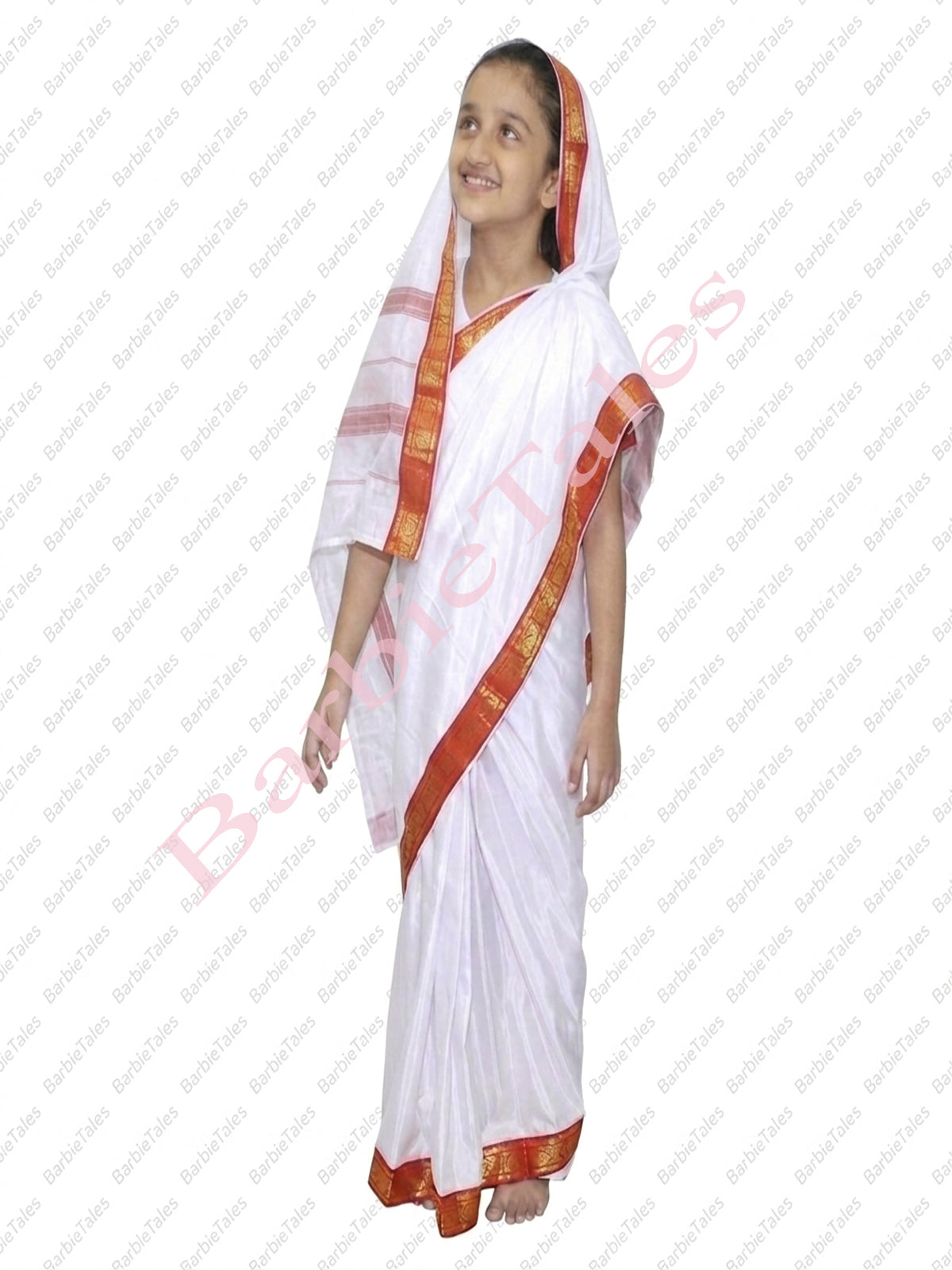 Bengali Girl State Kids Fancy Dress Costume