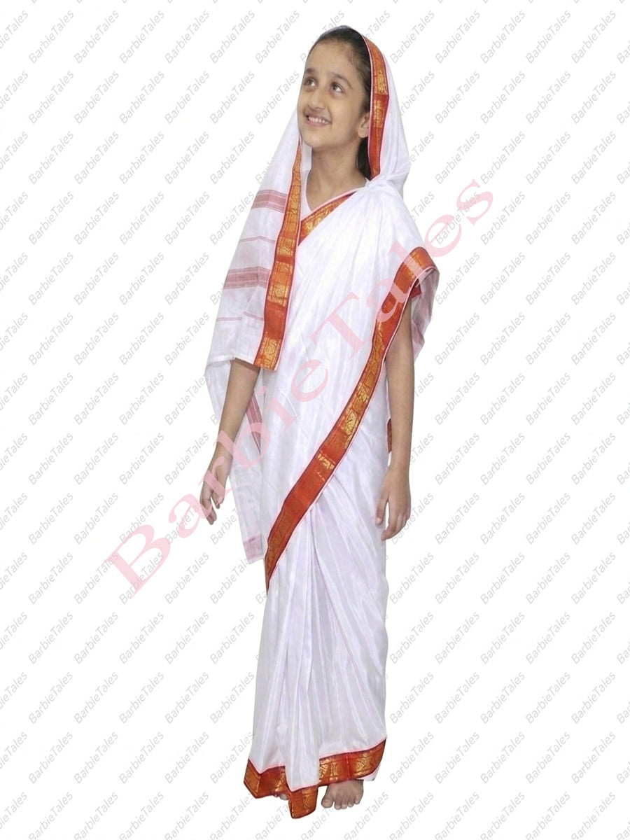 Bengali Girl State Kids Fancy Dress Costume