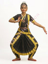 Bharatanatyam Indian Classical Dance Costume For Girls -Black