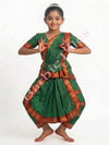 Bharatanatyam Indian Classical Dance Costume For Girls -Green