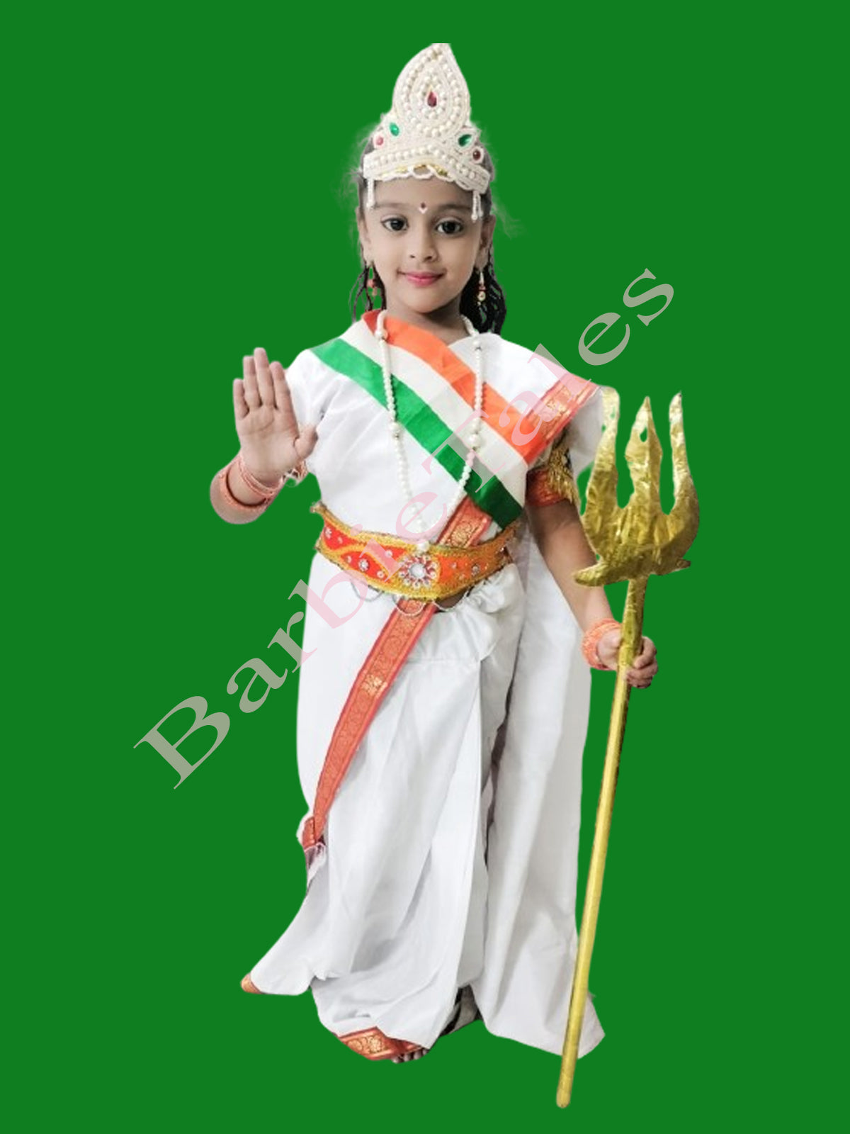 Bharat Mata Kids Fancy Dress Costume