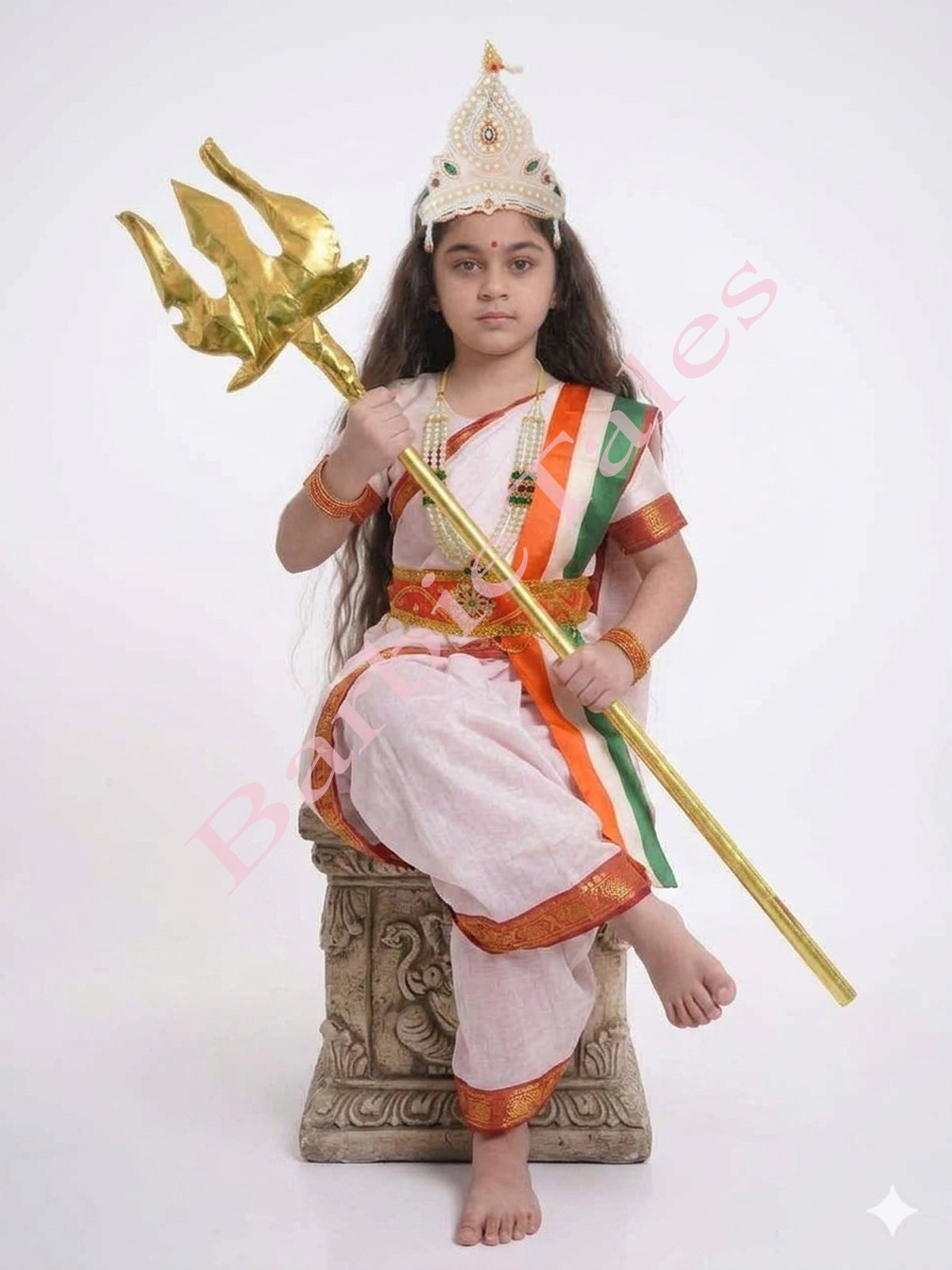 Bharat Mata Kids Fancy Dress Costume