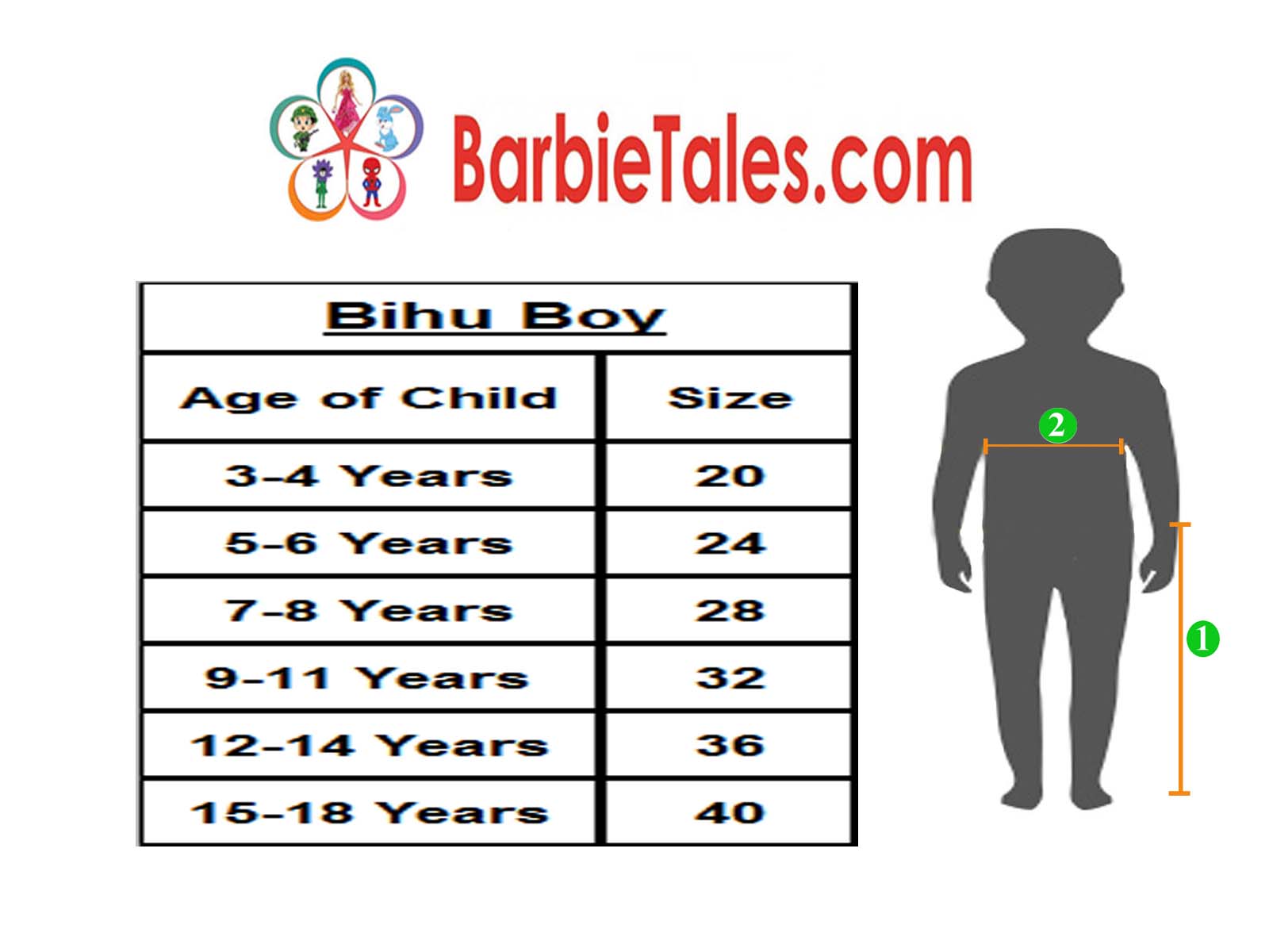 Image of Dress for 6-8 year-old boy, dress for 3-4 year-old girl,