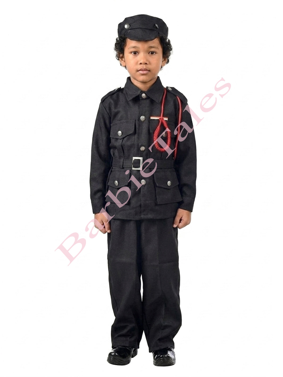 Black Commando Fancy Dress for Kids