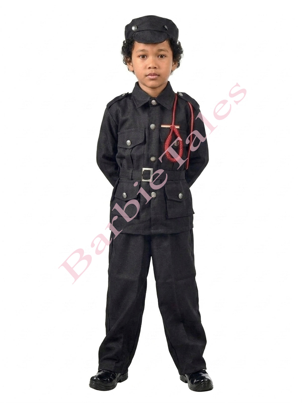 Black Commando Fancy Dress for Kids