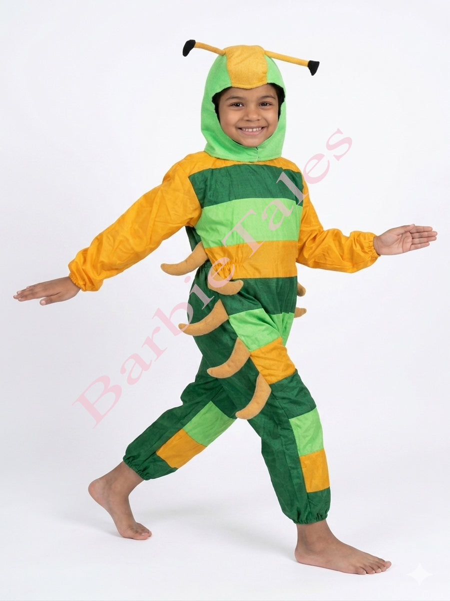 Caterpillar Insect Kids Fancy Dress Costume