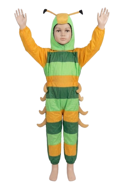 Caterpillar Insect Kids Fancy Dress Costume