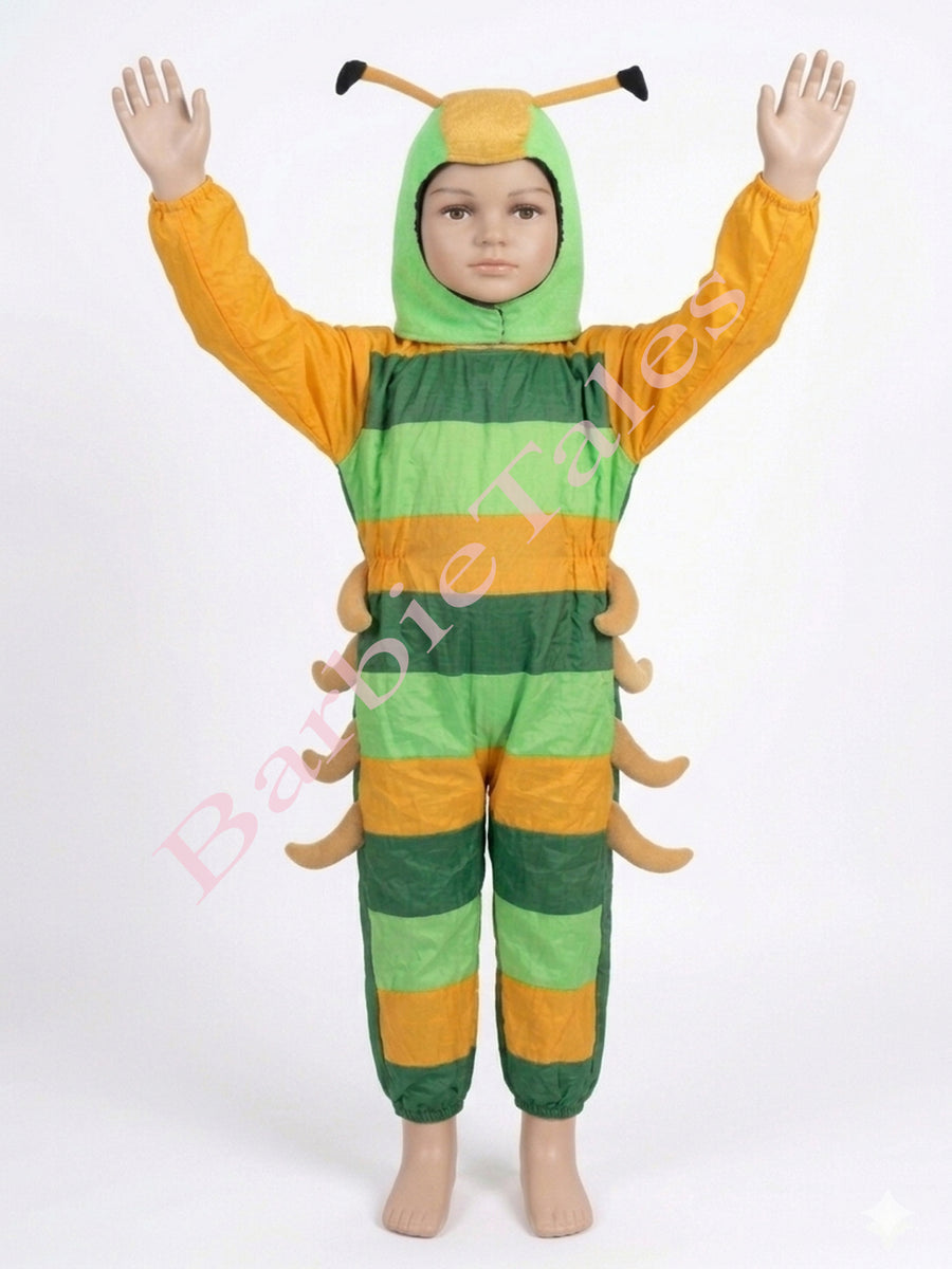 Caterpillar Insect Kids Fancy Dress Costume