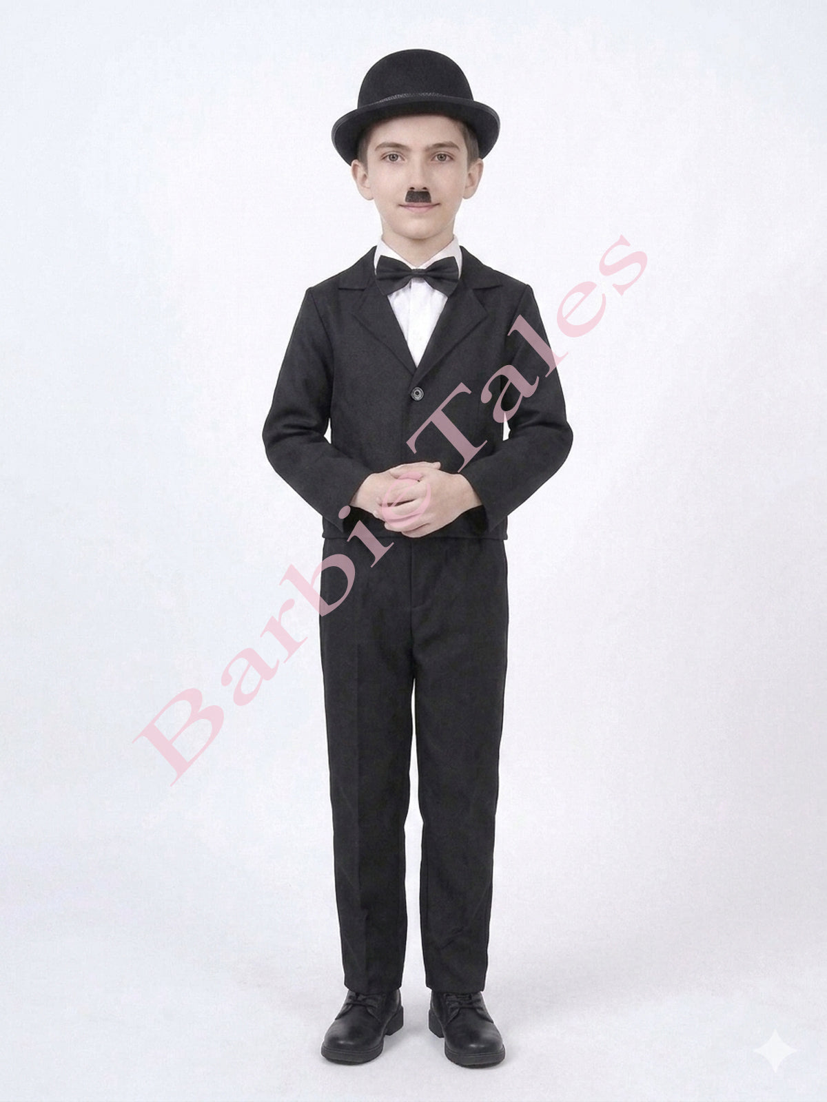 Charli Chaplin Kids Fancy Dress Costume