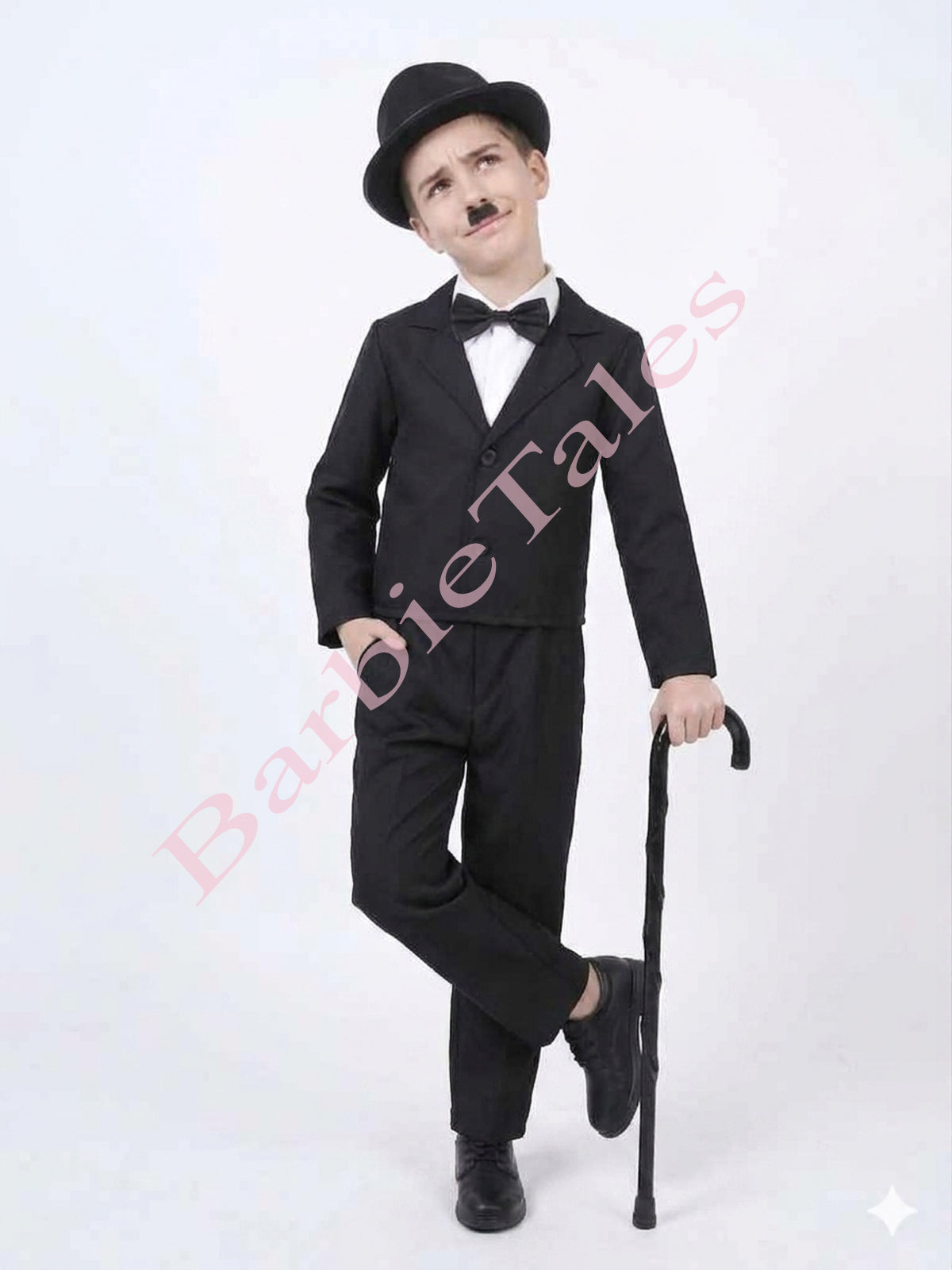 Charli Chaplin Kids Fancy Dress Costume