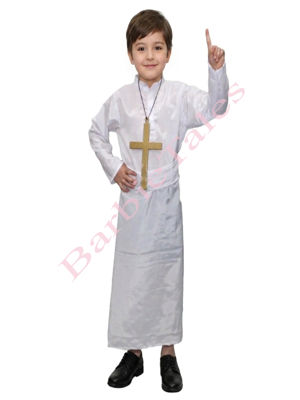 Christian Priest, Catholic Costume -WHITE
