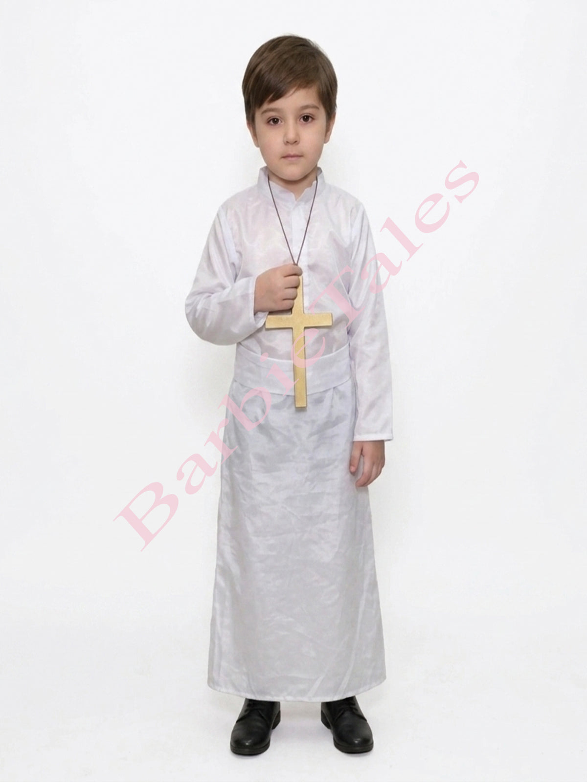 Christian Priest, Catholic Costume -WHITE