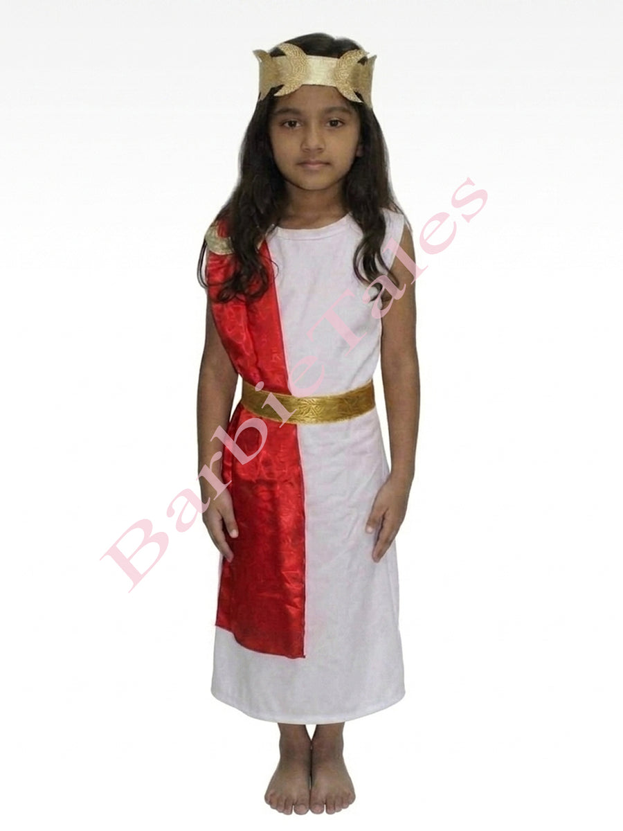 Egyptian Queen Cleopatra  Roman Kids Fancy Dress Costume