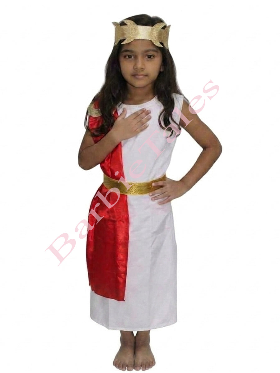 Egyptian Queen Cleopatra  Roman Kids Fancy Dress Costume