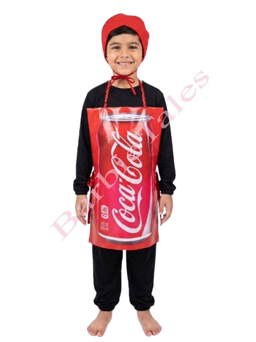 CoCaCola Drink Kids Fancy Dress