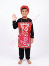 CoCaCola Drink Kids Fancy Dress
