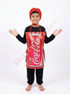 CoCaCola Drink Kids Fancy Dress