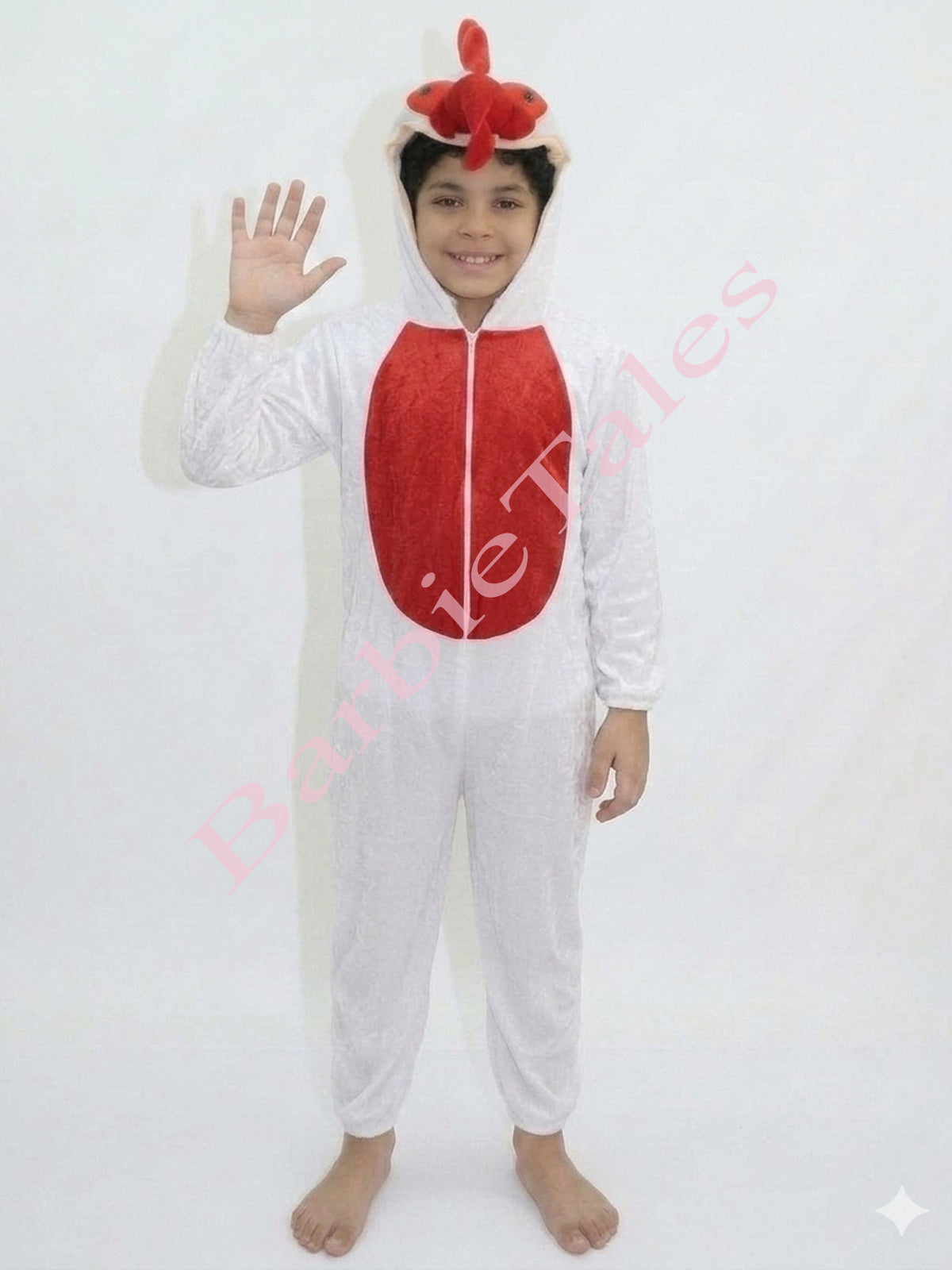 Cock Hen Chicken Bird Kids Fancy Dress Costume