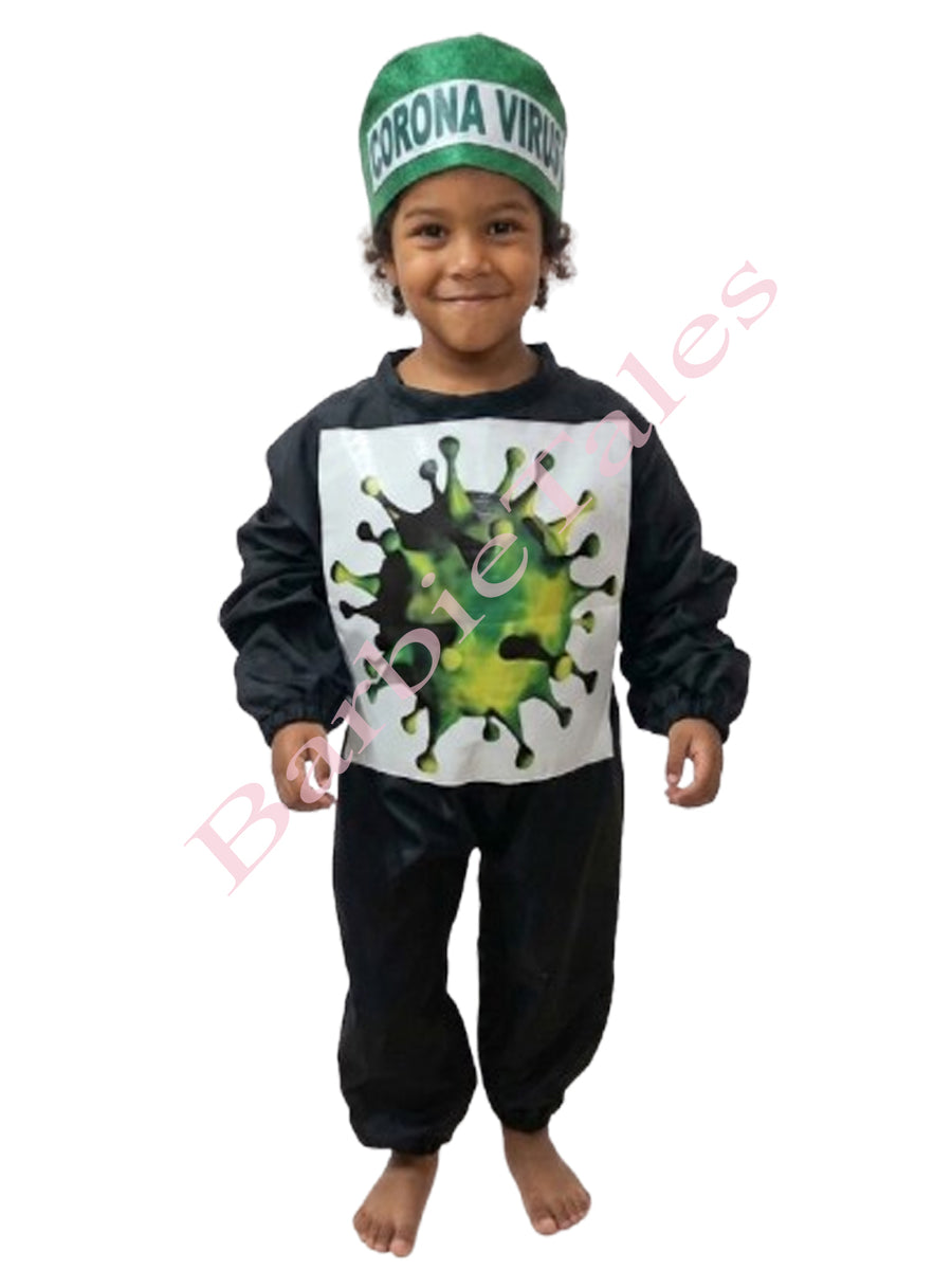 Corona Viruse Kids Fancy Dress Costume