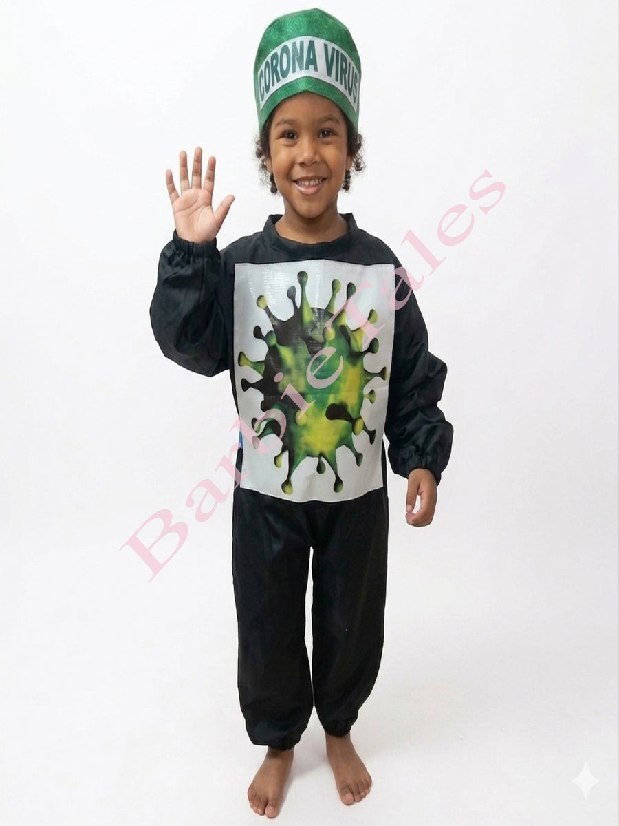Corona Viruse Kids Fancy Dress Costume