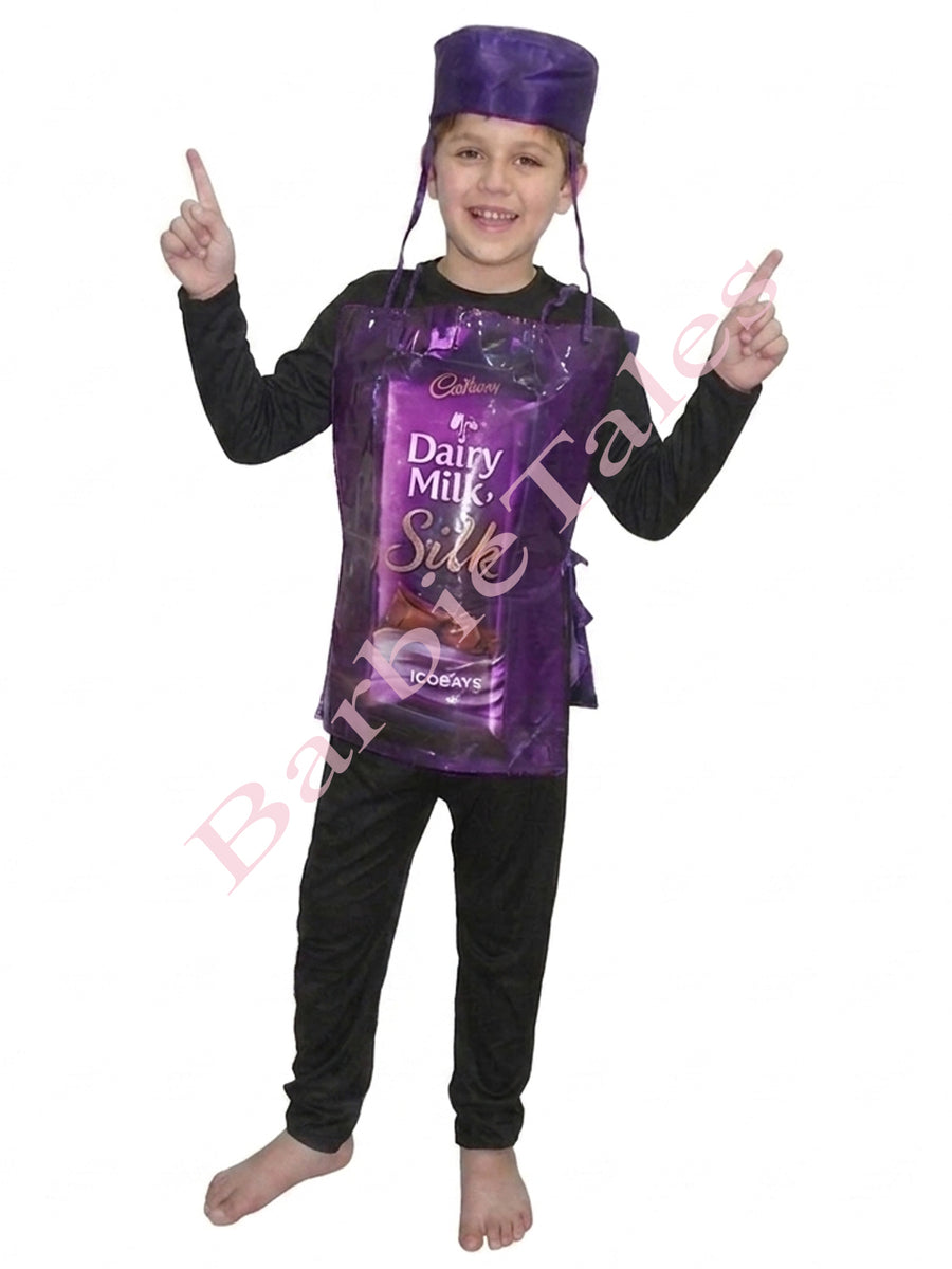 Dairy Milk  Cadbury Chocolate Sweet Kids Fancy Dress