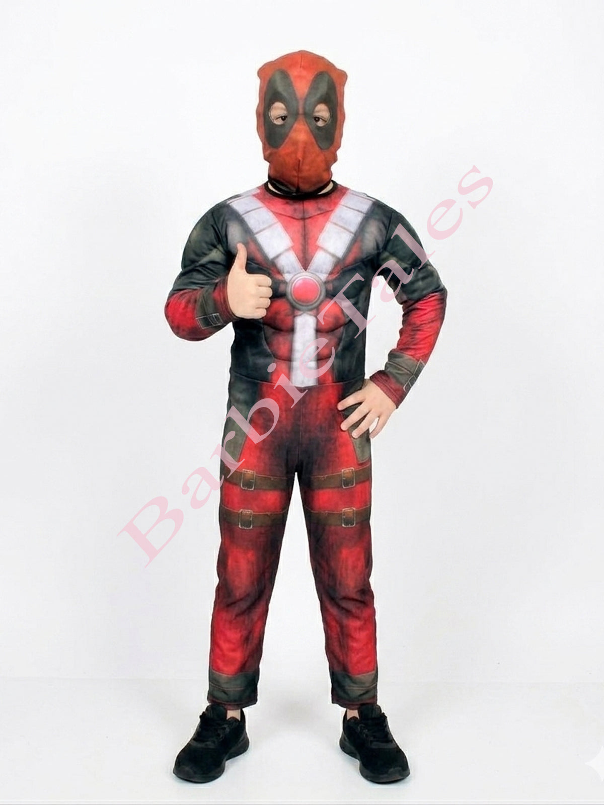 Deadpool Superhero Kids Fancy Dress Costume | Imported | Muscular