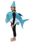 Dolphin Fish 3D Model Kids Fancy Dress Costume