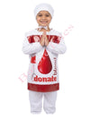 Donate Blood Save Life Social Awareness Message Kids Fancy Dress