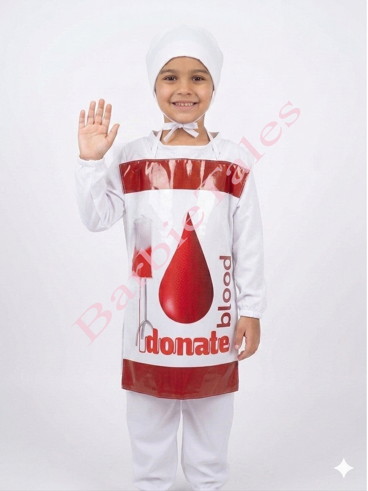 Donate Blood Save Life Social Awareness Message Kids Fancy Dress