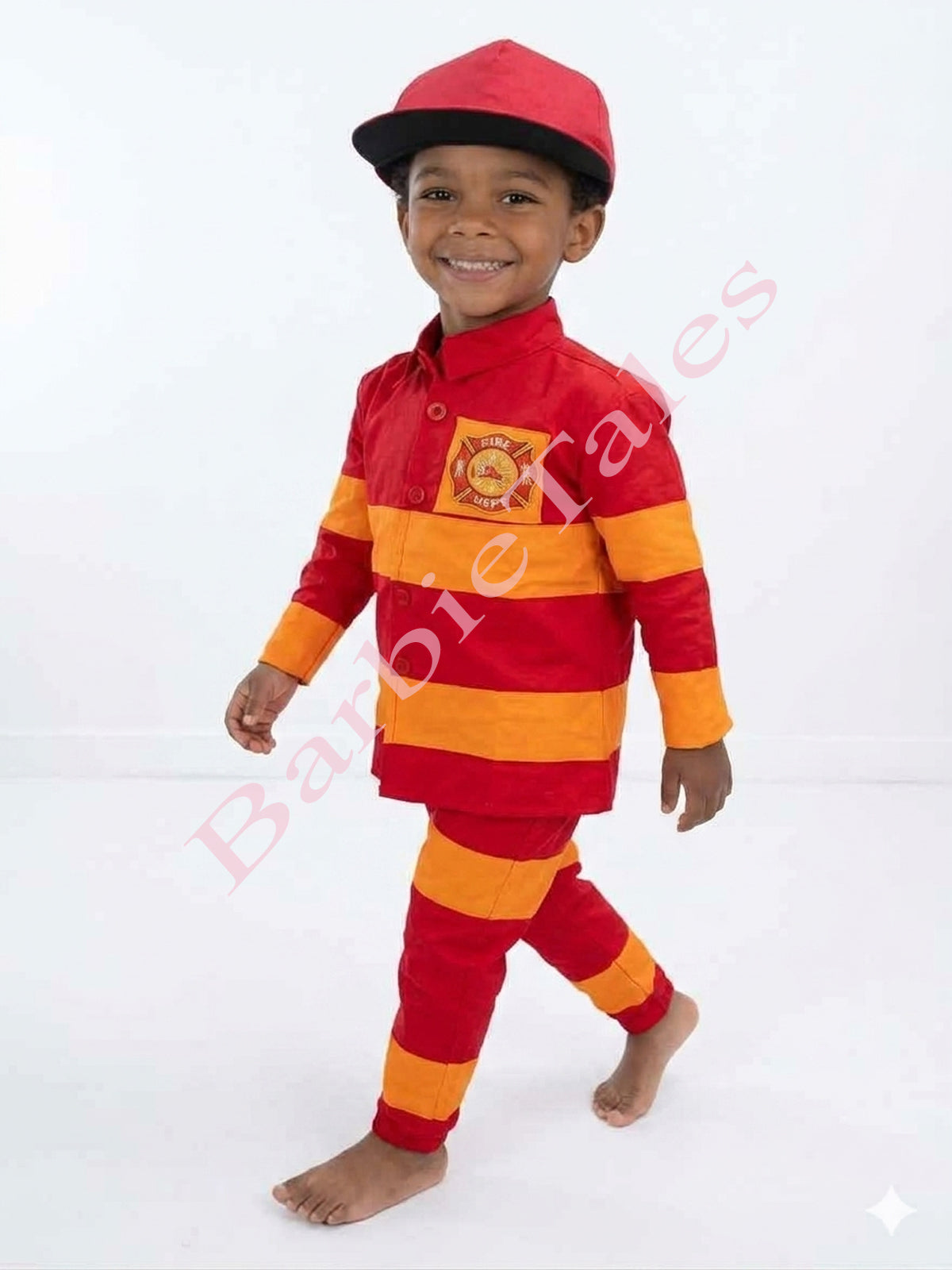 Fireman - Red YellowFancy Dress