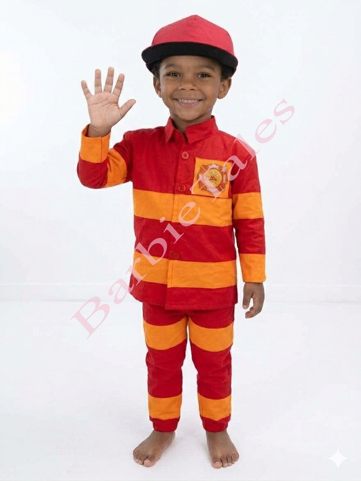 Fireman - Red YellowFancy Dress