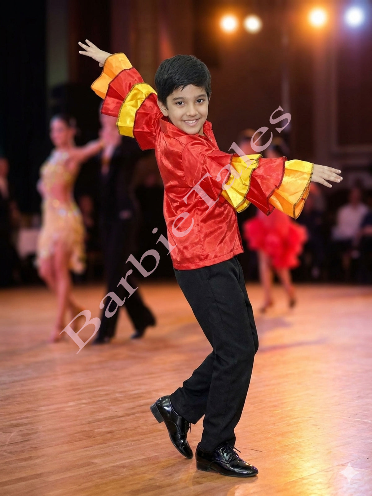 Flamingo Salsa Spanish senorita Fancy Dress Costume -Boy