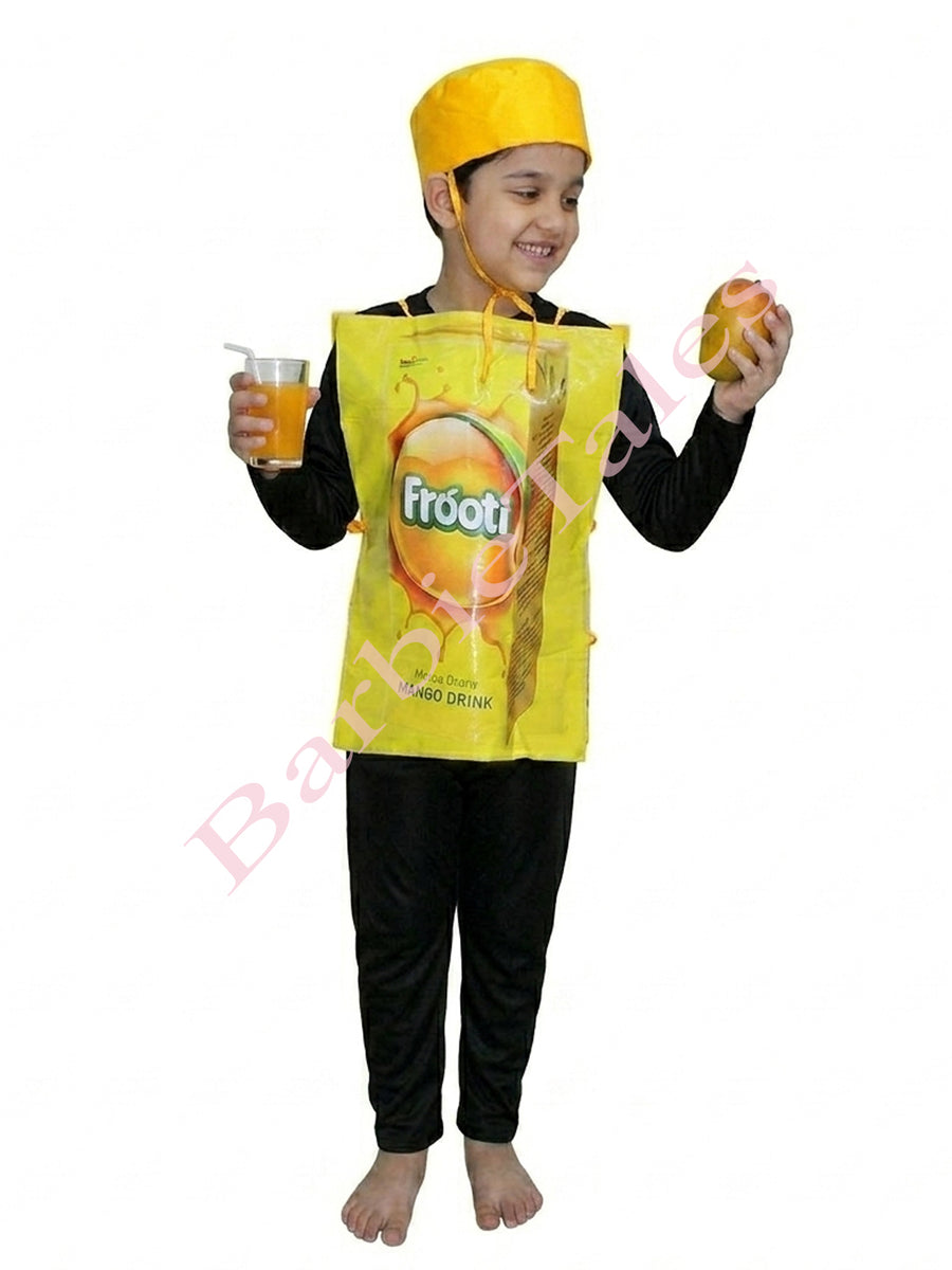 Frooti Mango Juice Drink Kids Fancy Dress 